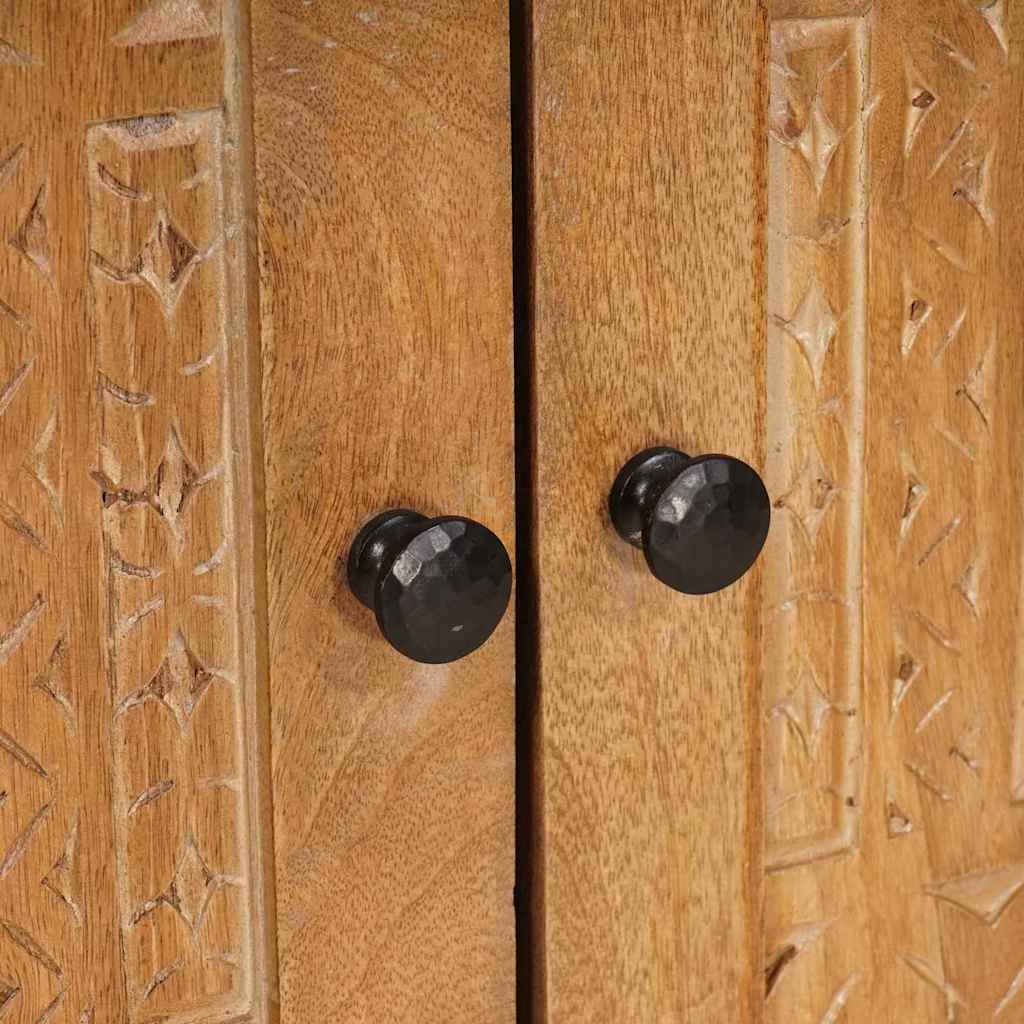 Bathroom Cabinet Light brown 62 x 33 x 58 cm Solid Wood Mango